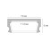 Profile for the ARTE LAMP Surface A150606S, 1.5x200x0.6 cm, black