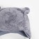 Baby hat, gray color, size 42-44 (6-9m)