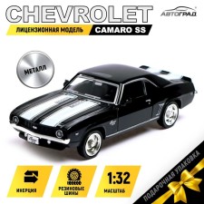 Metal Metallic Camaro SS, 1:32, doors, inertia, black color open