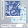 Scrapbooking paper bilateral "sea calls" density 180 g 15.5x17 cm