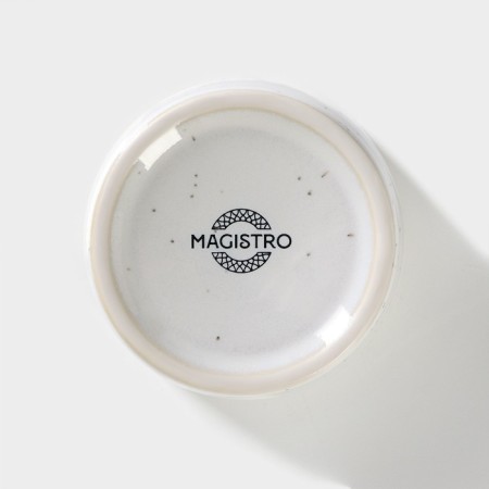 Porcelain Magistro Urban, 70 ml porcelain, D = 6.7 cm, white color in specking-3