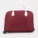 Road bag 20 "on wheels, lightning department, outer pocket, burgundy color