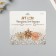 Sticker of rhinestones plastic on the face "Three flowers" gold 14.5x16 cm
