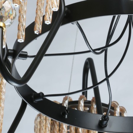 Lavinia chandelier, size 84x120x84 cm, 480W 8xe14-13