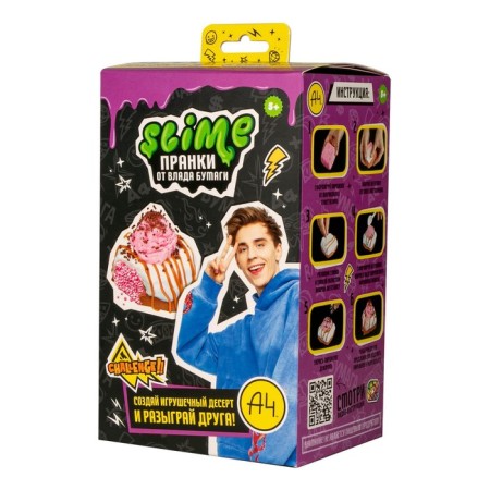 Toy for children model "Slime laboratory Pranu Vlad A4" "Dessert Pies"-1