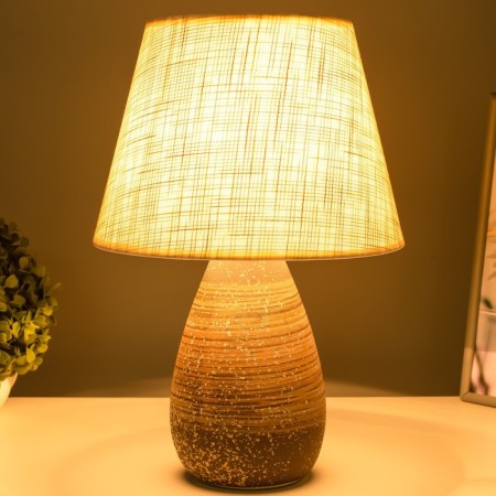 BelTI Table lamp E27 40W brown 24.5x24.5x38 cm Risalux-2