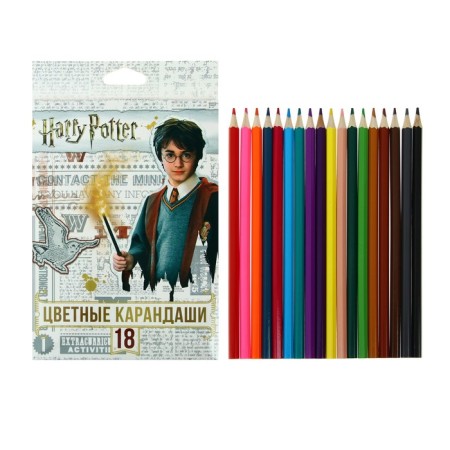 Harry Potter Color Pencils, sharpened, cardboard box, euro suspension-5