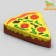 Two Two Pitza toy for Dogs, 12 cm