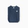 Knitted crumb I, height 80-86 cm, blue