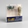 Garland "thread" 5 m dew, ip20, silver thread, 50 LED, glow blue, 2 modes, AAH3