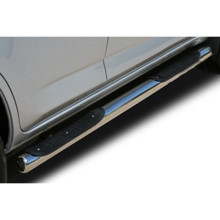 Thresholds of the pipe D 76 (set 2pcs) with 2-susters Toyota RAV-4 2010