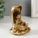 Board of incense Polystone "Little Buddha" gold 6.1x7.5x10 cm