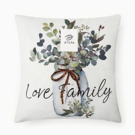 Case on the pillow Ethel Family 45*45 cm, 100% polyester-4