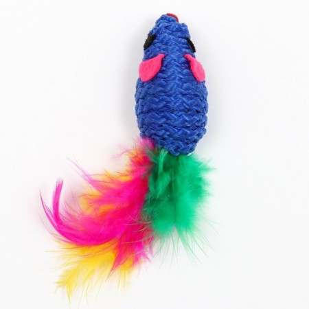 A mouse with a pen, 4.5 cm, blue-3