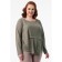 Female blouse, size 60, khaki color
