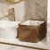 Box for storing things SL Home, 35 × 25 × 23 cm, gray color