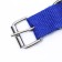 Two -layer collar with a swivel 55 x 2.5 cm, polyester, blue