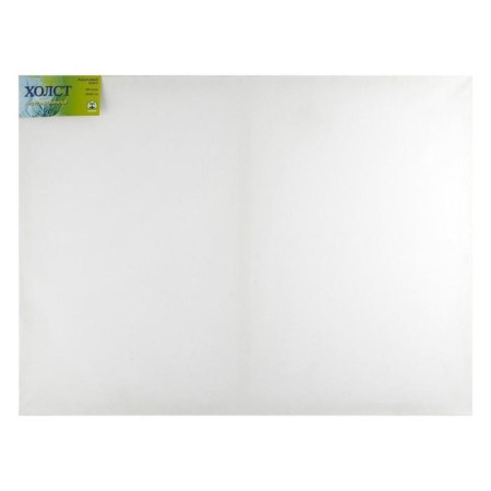 Canvas on the subframe, cotton 100%, 60 x 80 x 2 cm, acrylic soil, fine -grained, 280 g/m²