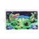Glasses for swimming children's “Wave” “Dragon”, Berushi, Green Color