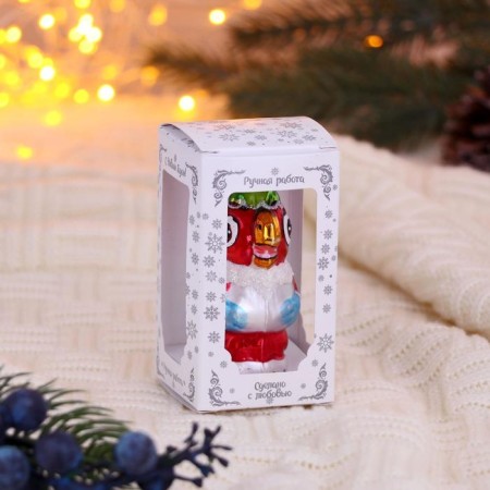 Christmas tree decoration "Cache Parrot" H-9 cm-1