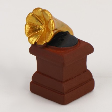Miniature Puppet "Gramophone", set of 3 pcs., Size 1 pc. - 1.5 × 1.5 × 3 cm