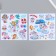 Sticker Plastic Interior phosphorus "Good Elephant" mix 20x20.5 cm