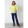 Blouse with a frill, size 42