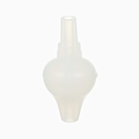 Children's nasal aspirator, with a diverted pipe, the color is light yellow-5