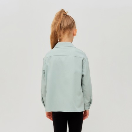 Minaku: Casual Collection Kids shirt, mint color, height 140-2