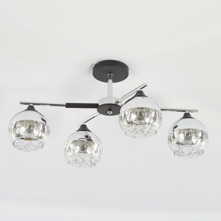 Ceiling lamp 4x60W E27, size 62.5x39.5x28 cm-1