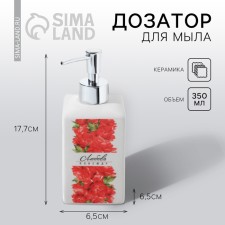 A dispenser for liquid soap 