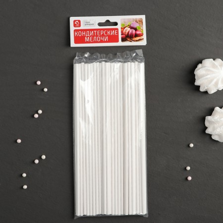 A set of sticks for confectionery products, D = 0.4 cm, 20 cm, 50 pcs-2