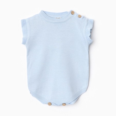 Combine Children's Knitted Minaku, height 62-68, blue color-4