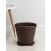 Pot with the Podon "Economy", 10 liters, brown color