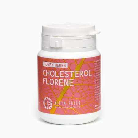 CHOLEsterol Florene Honey Herbs complex, 60 tablets of 500 mg