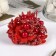 Decor for creativity "Flowers with bead" 10 cm (1 set = 1 bouquet) in the bouquet 12 colors
