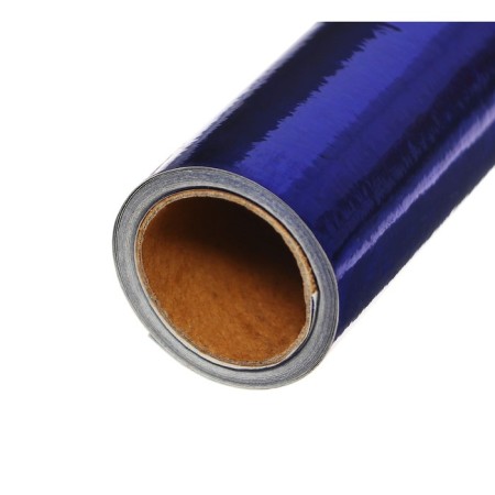 Self -adhesive film, holography, blue, 0.45 x 3 m, 3 μm-3