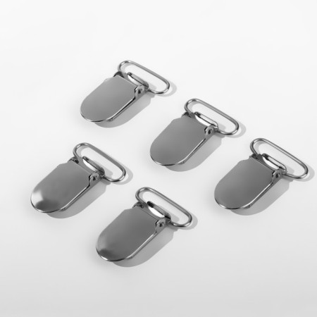 Clip for fixation, 25 mm, nickel color-3