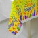 The single tablecloth "Happy Birthday", 180x137 cm