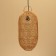 Ceiling lamp from the rattan "Kevin" 1x120W, E27, 25x25x50 cm
