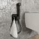 Built -in mixer IDDIS 004BLS08, with hygienic shower, matte black