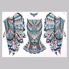 Stick 3D interior owl mandala 78*45cm