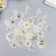 Stickers for creativity "White flowers in a bottle" set of 35 pcs 14x6.7 cm