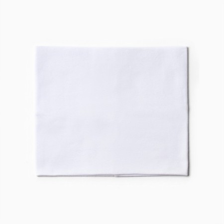 Snood for children, white color, size 24x20-1