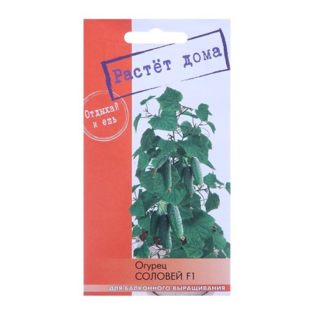 Seeds "Growing at home!" Nightingale cucumber, F1 5 pcs.