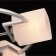 Tetro ceiling chandelier, 5x60W E14, metal 60x60x46 cm