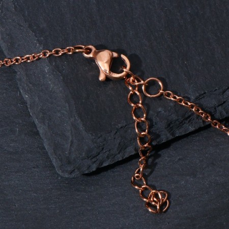 Pendant ceramics "tree of life" color black in gold-2