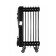 Resanta heater OMPT-7NCH, Maslyany, 1500 W, 7 sections, 15 m², black