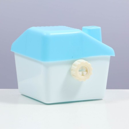 House for corner rodents, 11.4 x 10.7 x 10.7 cm, blue-1