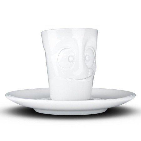 Coffee cup with a saucer TASSEN TASTY, 80 ml, white color-8